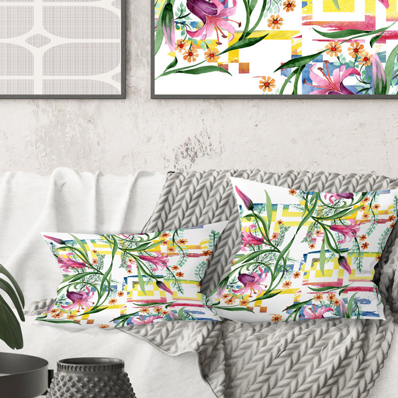 Coussin Floral