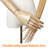 Sharewin Dress Form Two Wooden Hands
