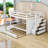 Jarrian Kids Full Over Full Bunk Bed with Trundle with Drawers-964086514