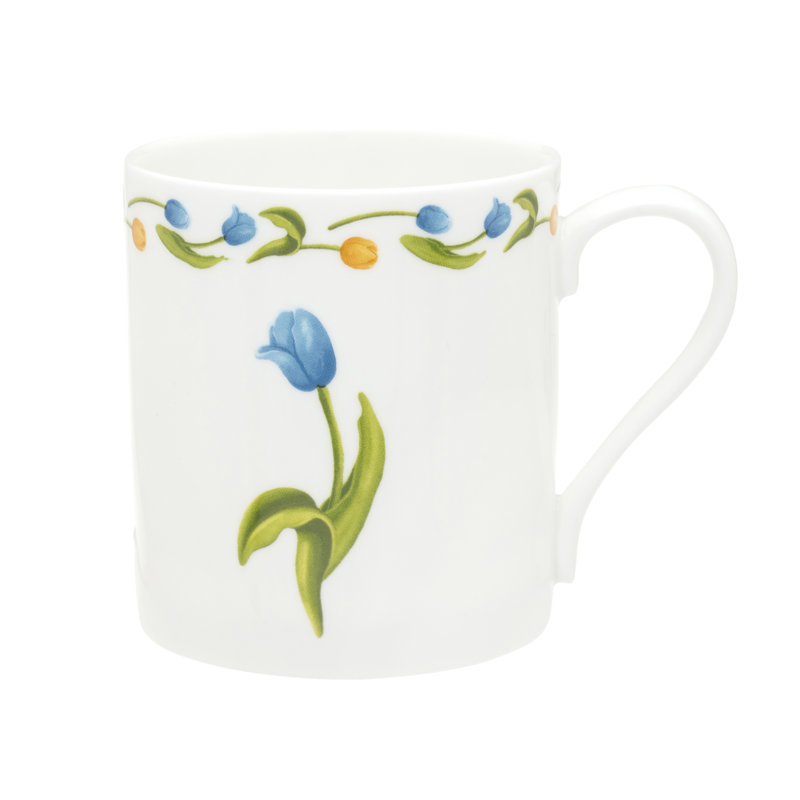 Tulip Handmade Bone China Coffee Mug