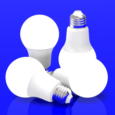 7W (60 Watt Equivalent), A19 LED, Non-Dimmable Light Bulb, Daylight (8000K) E26/Medium (Standard) Base