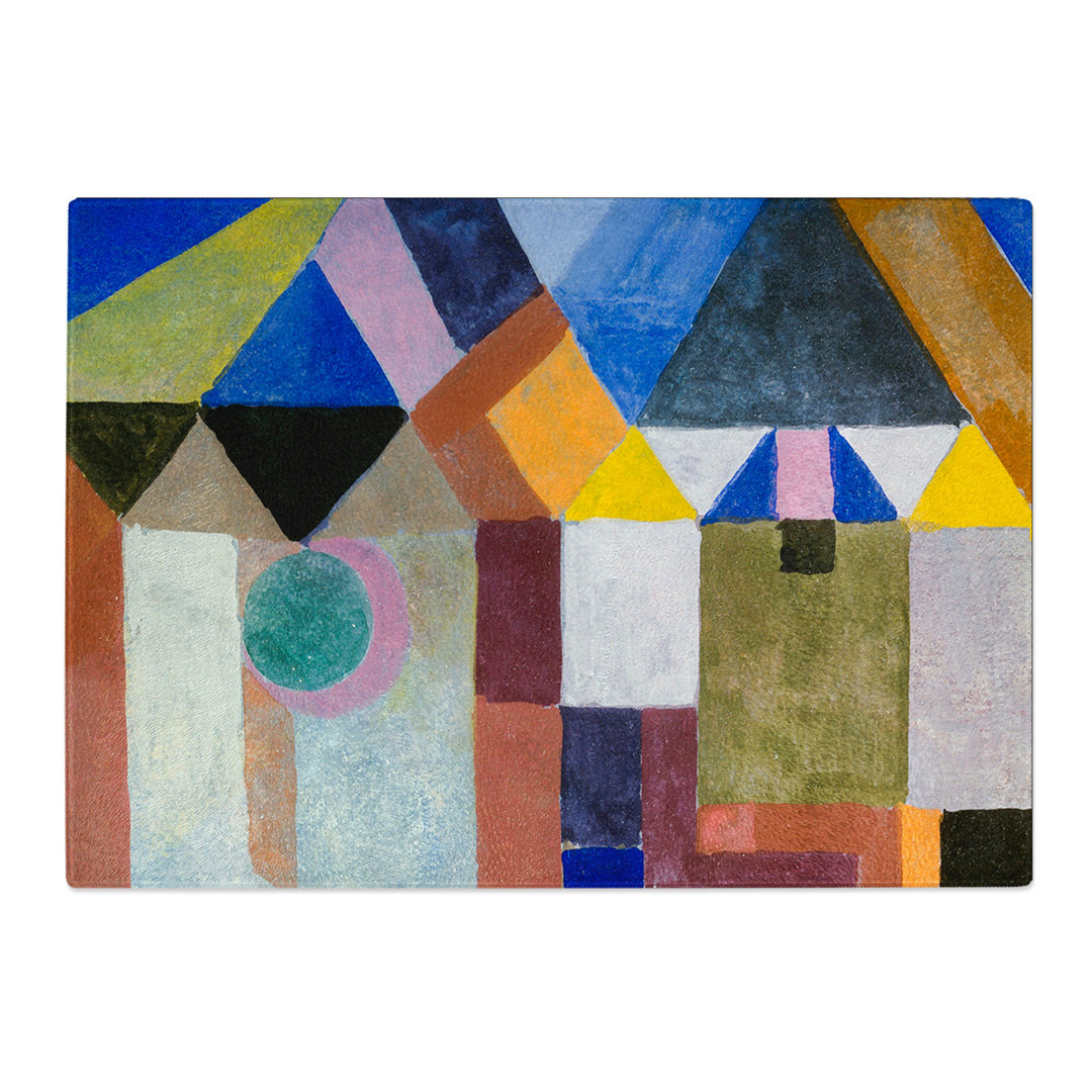 Colorful Architecture by Paul Klee Chopping Board