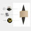 Deborahann LED Wallchiere