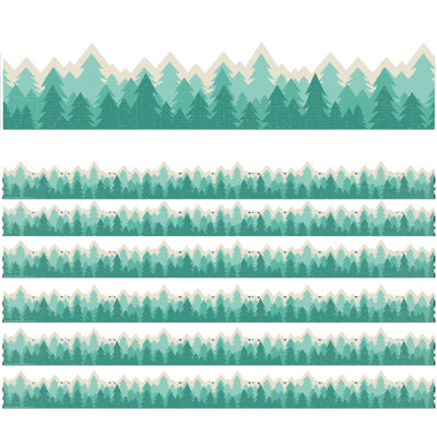 Adventurer Trees Extra Wide Deco Trim Set