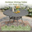 8 - Person Round Outdoor Dining Set-1414402381
