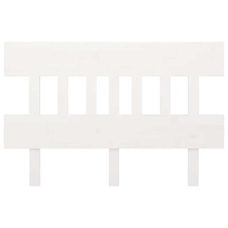 Jasee Solid Wood Panel Headboard, 203.5 x 81 cm, White