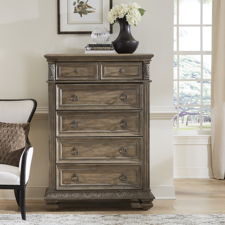 Areford 41'' W 5 - Drawer Dresser