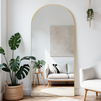 Miroir pleine longueur en alliage d'aluminium
