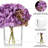 Silk Hydrangea Arrangement in Vase