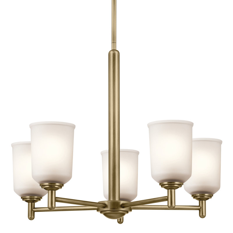 Lustre rond à 5 lumières Shailene
