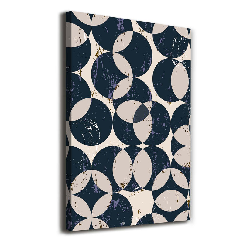 Geometric Background - Wrapped Canvas Print