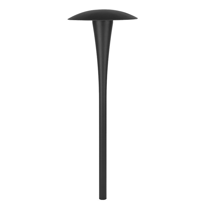LED Pathway Light, Black on Aluminum, 3000K