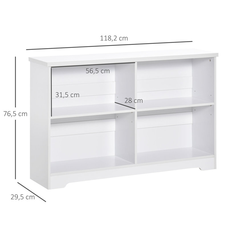 76.5cm H x 118.2cm W Standard Bookcase