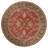 Buckhill Oriental Hand-Tufted Wool Area Rug in Brick Red/Navy/Mustard-1445869461