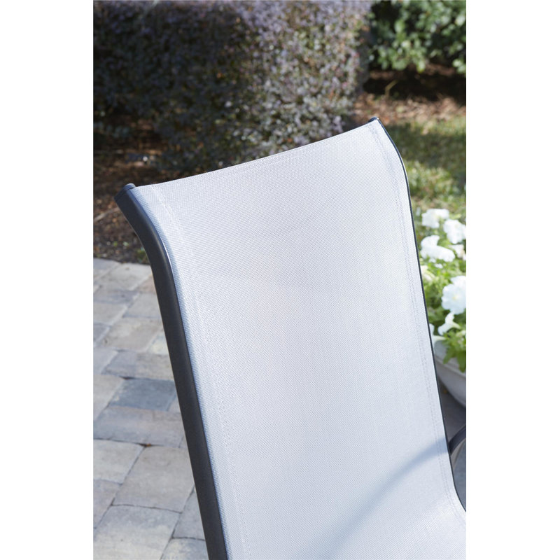 Shropshire Garden Chair, Dark Grey, Light Grey