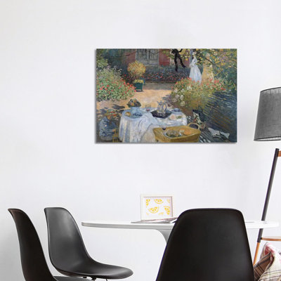 The Luncheon: Monet's garden at Argenteuil, c.1873 - Gallery-Wrapped Canvas Giclée