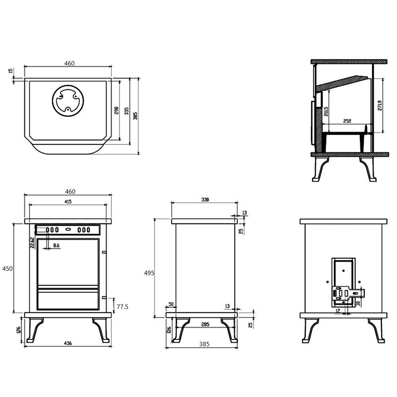 Brockside Freestanding Stove