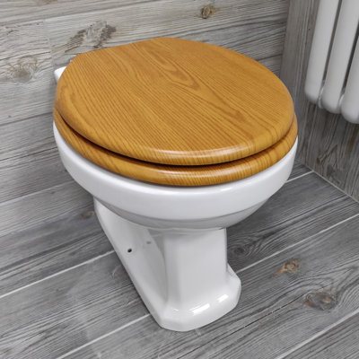 Courtez Soft Close Round Standard Toilet Seat