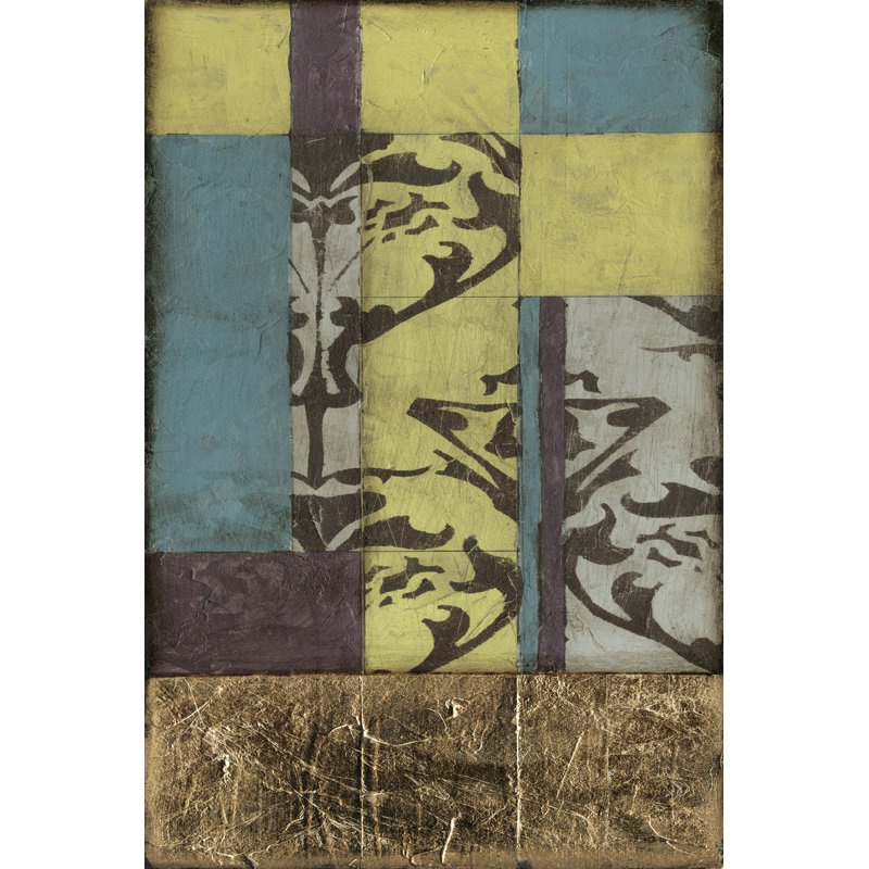 Jeweled Transom V by Jennifer Goldberger - Wrapped Canvas Print, 76cm H x 51cm W x 3.8cm D