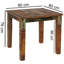 Jimena Solid Wood Dining Table-871421935