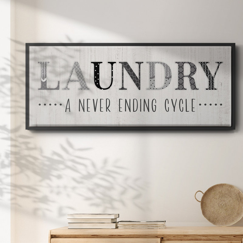 «Never Ending» - Toile encadrée, H 24 po x l 60 po