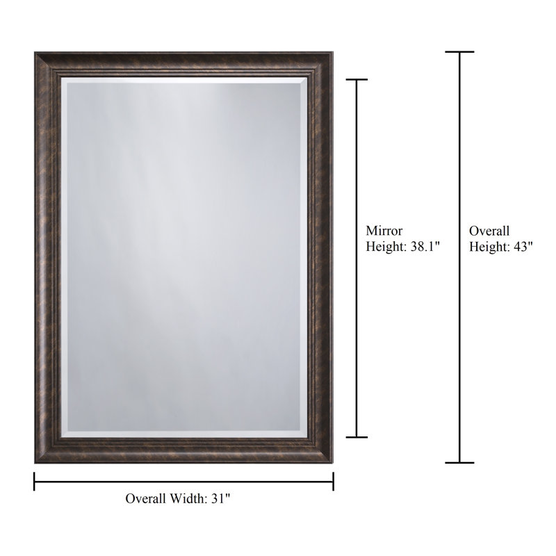 Sedlak Rectangle Mirror, 43" H x 31" W