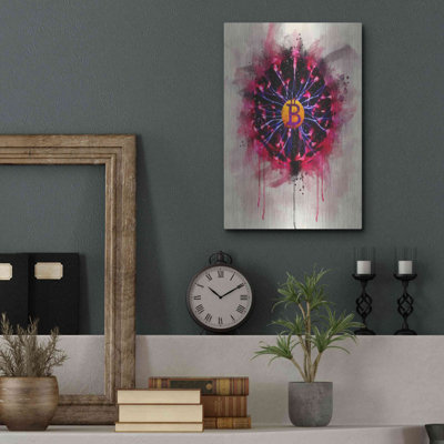 Bitcoin Future' by Surma and Guillen, Metal Wall Art