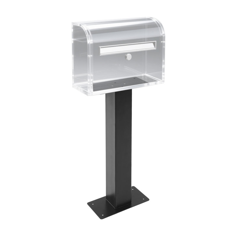 Outside Mailbox Post, Heavy Duty Mailbox Post, Surface Mounting Post For Easy Install Mailbox Use