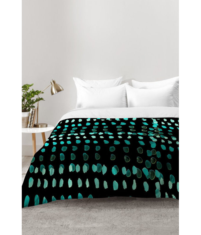 Ensemble d’confort aqua dashs, Édredon double / grand + 2 taies décoratives sta