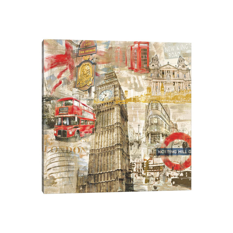 In London by Tyler Burke - Wrapped Canvas Print, 45.72 cm H x 45.72 cm W x 1.91 cm D