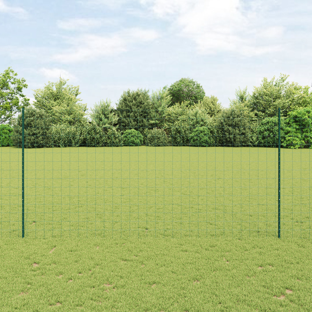 Fence with Post Segment Outdoor Barrier Garden Terrace Divider Boundary