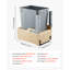 Poubelle escamotable 35QT