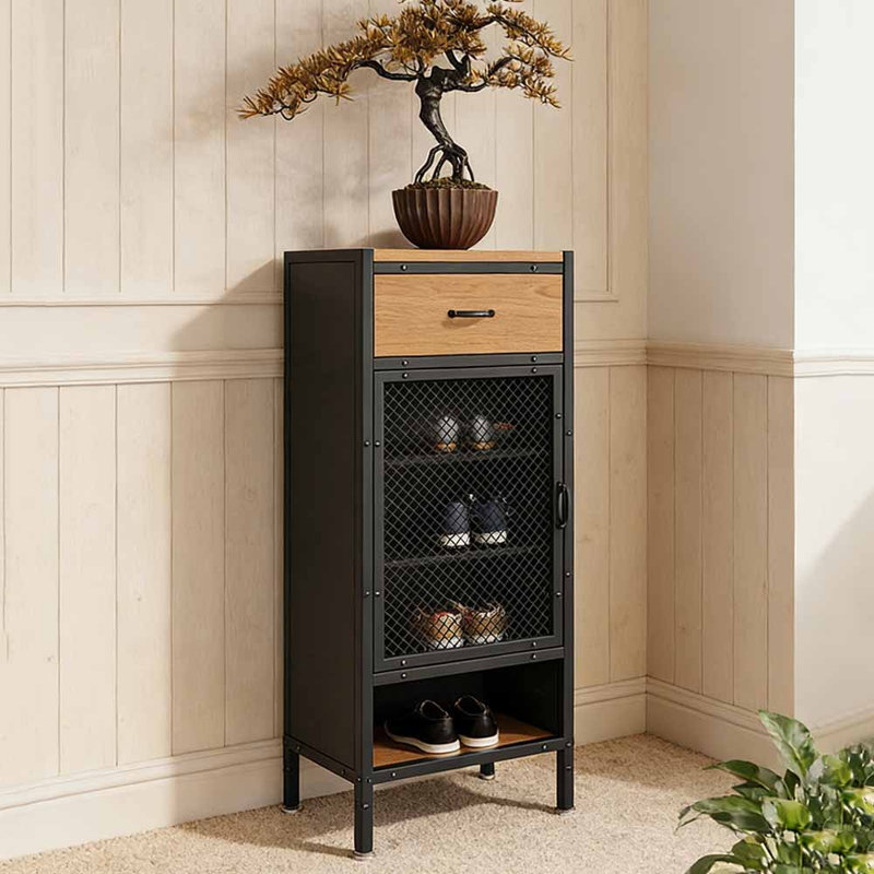 Rayborn, 42.52" H x 19.69" W x 12.99" D, Black