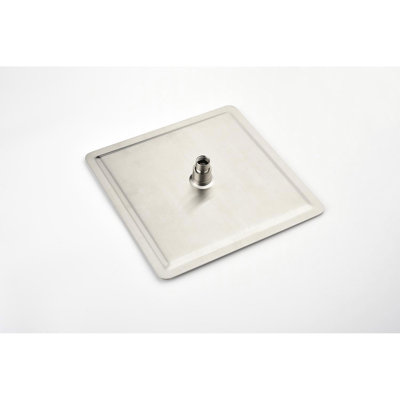 Douche de plafond de 12 po: injection d'air, et pomme de douche à montage élégant: offre un environnement confortable