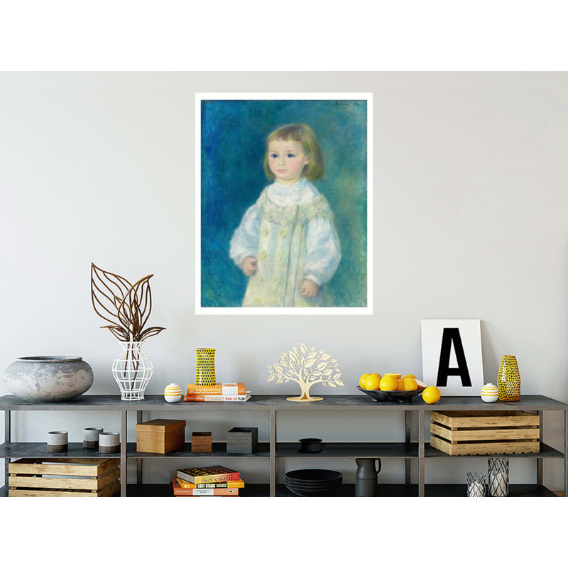 «Lucie Berard (Child)» par Pierre-Auguste Renoir - Estampe numérique, H 40 po x l 32 po