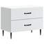 62cm W Engineered Wood Bedside Table