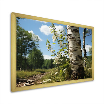 Birch Tree Forest Essence 3 - Art mural arbre