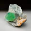 Green Fluorite on Quartz Matrix from from Ruyuan, Lechang, Guandong, China (2.5 lbs)