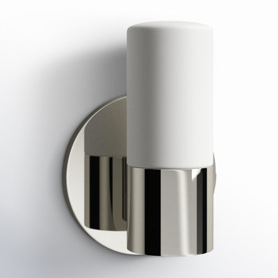 Otto Single Light Glass Dimmable Armed Sconce