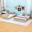 Lit plateforme tapissier Kayelee-243799179
