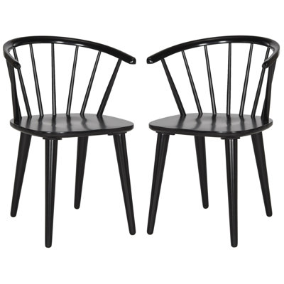 Baek 45cm Solid Spindle Back Arm Chair