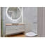 Modern Round Mirror With LED Lighting - Warm White - Large Illuminated Bathroom Mirror-1382593878