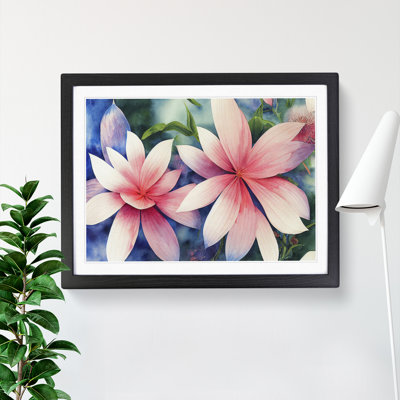 XH1022-9356X Ultimate Watercolour Flowers - Single Picture Frame Painting
