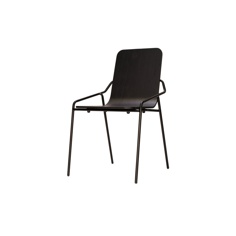 Chaise d'appoint Dupont, Noir