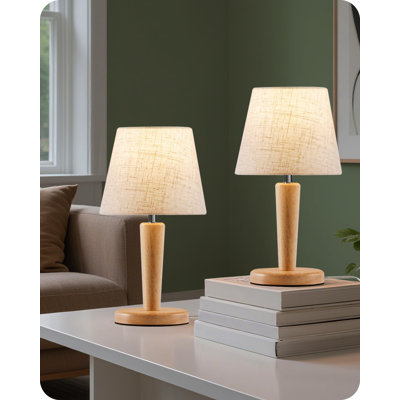 Wood Table Lamp