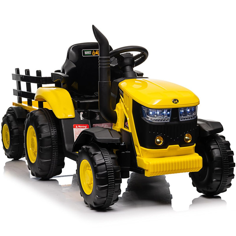 ZACOO Battery Powered Ride On, Yellow