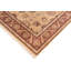 Tapis unique beige, noir et rouge 8 pi x 10 pi 2 po Pacious