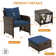2 - Person Patio Conversation Sets with Cushions