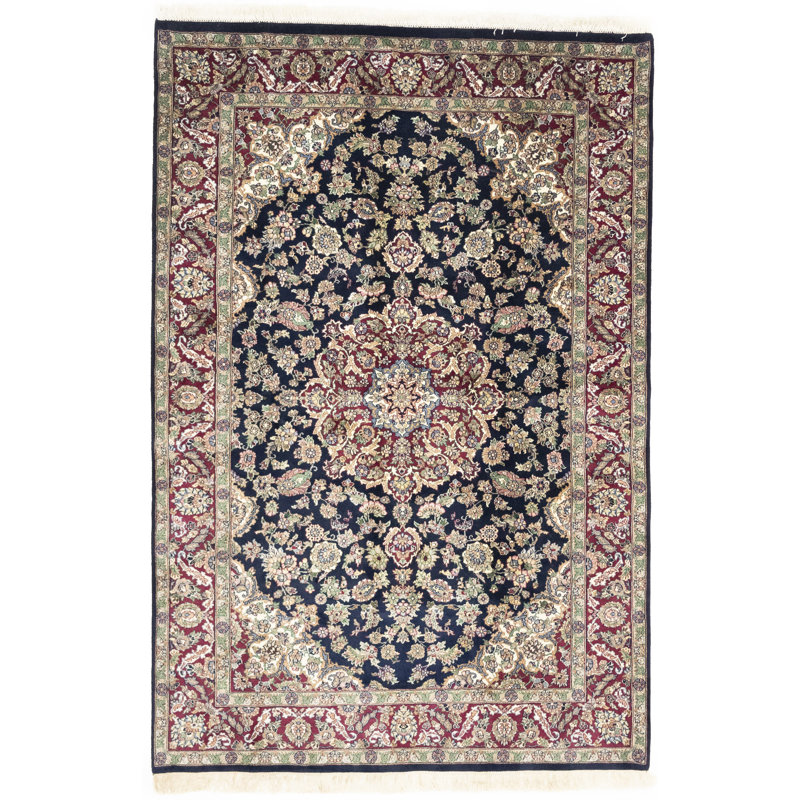 Tapis rectangulaire en laine 6 pi x 9 pi Keilynn