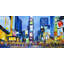 Cityscape in times square - 24"x48" Framed canvas